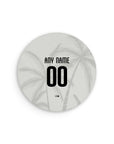 Mouse pad with the Haiti 2026 Away football shirt design by RIPA Football