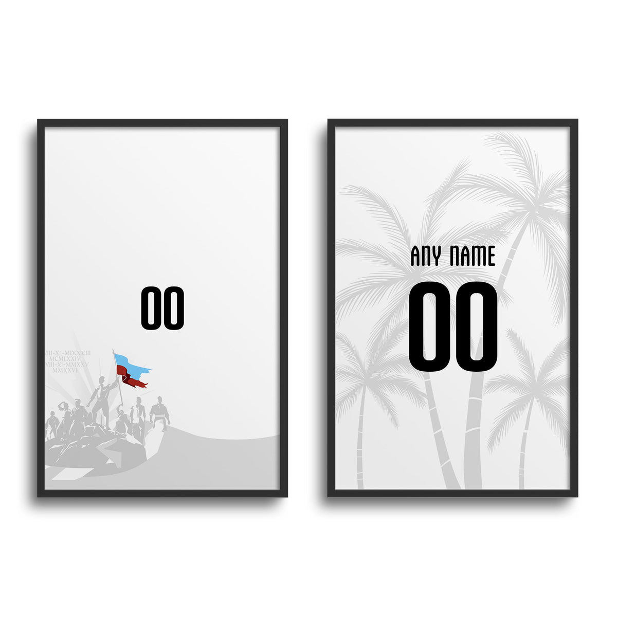 Print with the Haiti 2026 Away football shirt design by RIPA Football