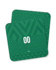 Coaster with the Iraq 2026 Away football shirt design by RIPA Football