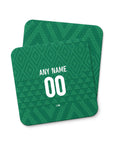 Coaster with the Iraq 2026 Away football shirt design by RIPA Football