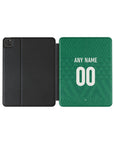 iPad case with the Iraq 2026 Away football shirt design by RIPA Football