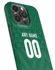 Phone case with the Iraq 2026 Away football shirt design by RIPA Football