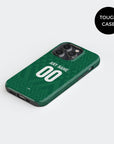 Phone case with the Iraq 2026 Away football shirt design by RIPA Football