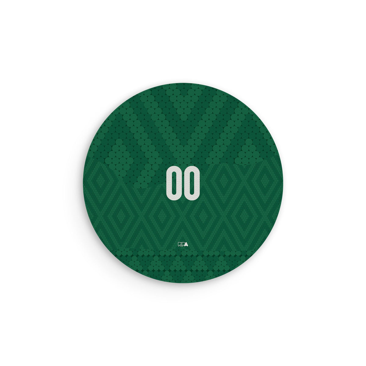 Mouse pad with the Iraq 2026 Away football shirt design by RIPA Football