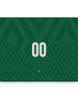 Mouse pad with the Iraq 2026 Away football shirt design by RIPA Football