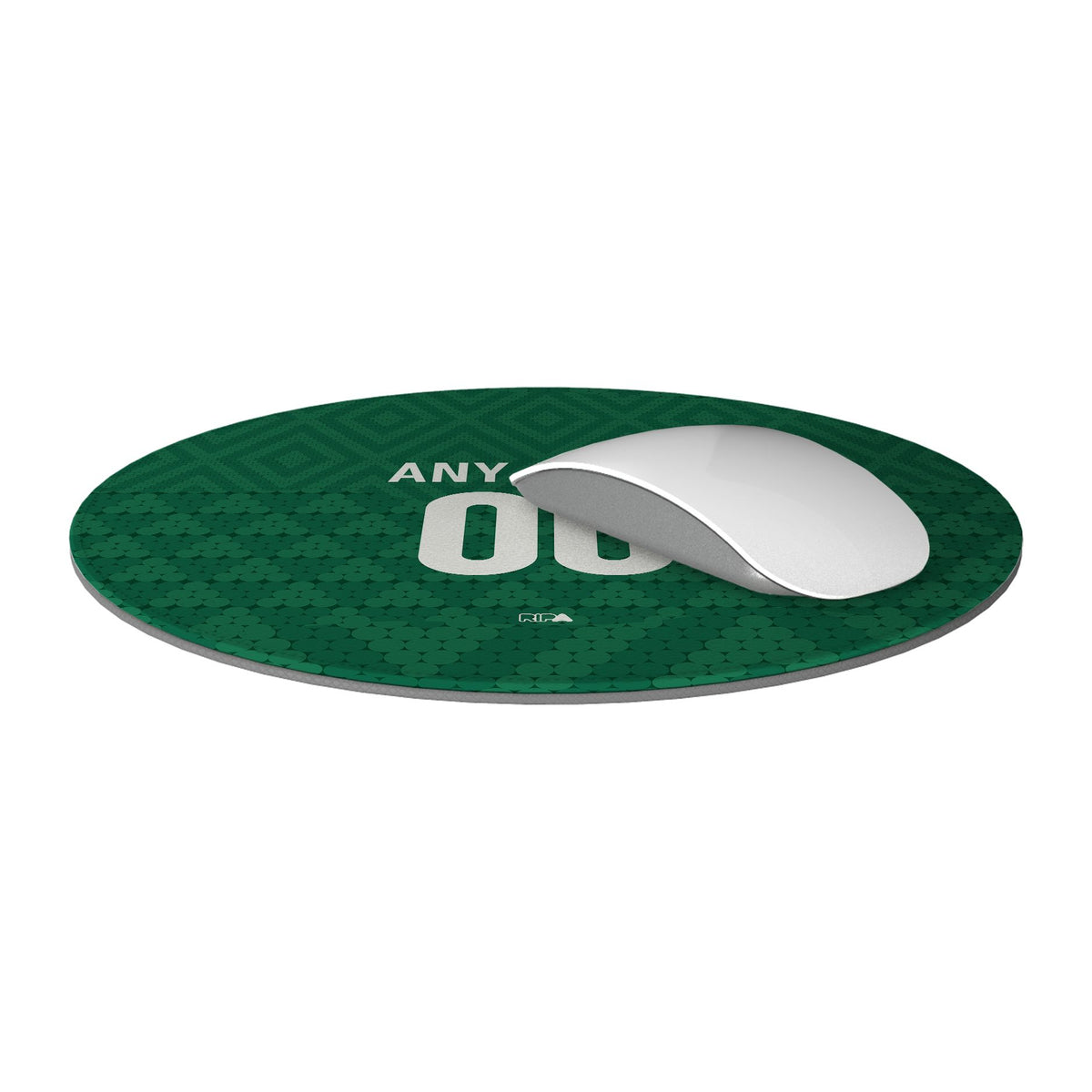 Mouse pad with the Iraq 2026 Away football shirt design by RIPA Football
