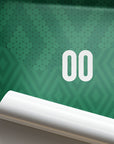 Print with the Iraq 2026 Away football shirt design by RIPA Football