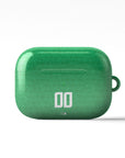 AirPods case with the Ireland 2024 Home football shirt design by RIPA Football