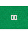 Mouse pad with the Ireland 2024 Home football shirt design by RIPA Football