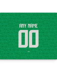 Mouse pad with the Ireland 2024 Home football shirt design by RIPA Football