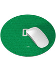 Mouse pad with the Ireland 2024 Home football shirt design by RIPA Football