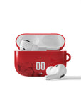 AirPods case with the Iran 2026 Away football shirt design by RIPA Football