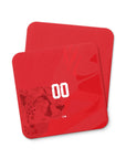 Coaster with the Iran 2026 Away football shirt design by RIPA Football