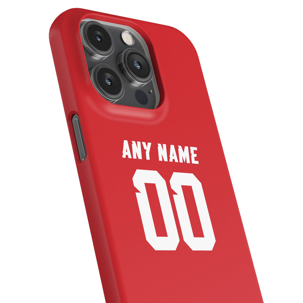 Phone case with the Iran 2026 Away football shirt design by RIPA Football