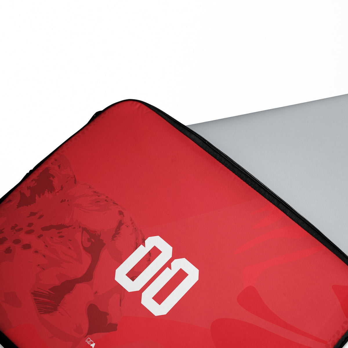 Laptop sleeve with the Iran 2026 Away football shirt design by RIPA Football