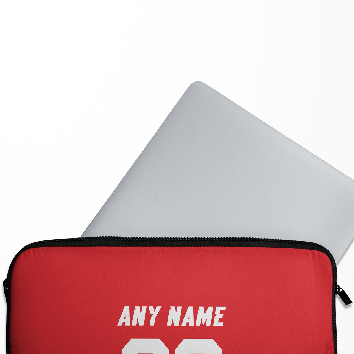 Laptop sleeve with the Iran 2026 Away football shirt design by RIPA Football