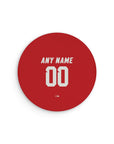 Mouse pad with the Iran 2026 Away football shirt design by RIPA Football