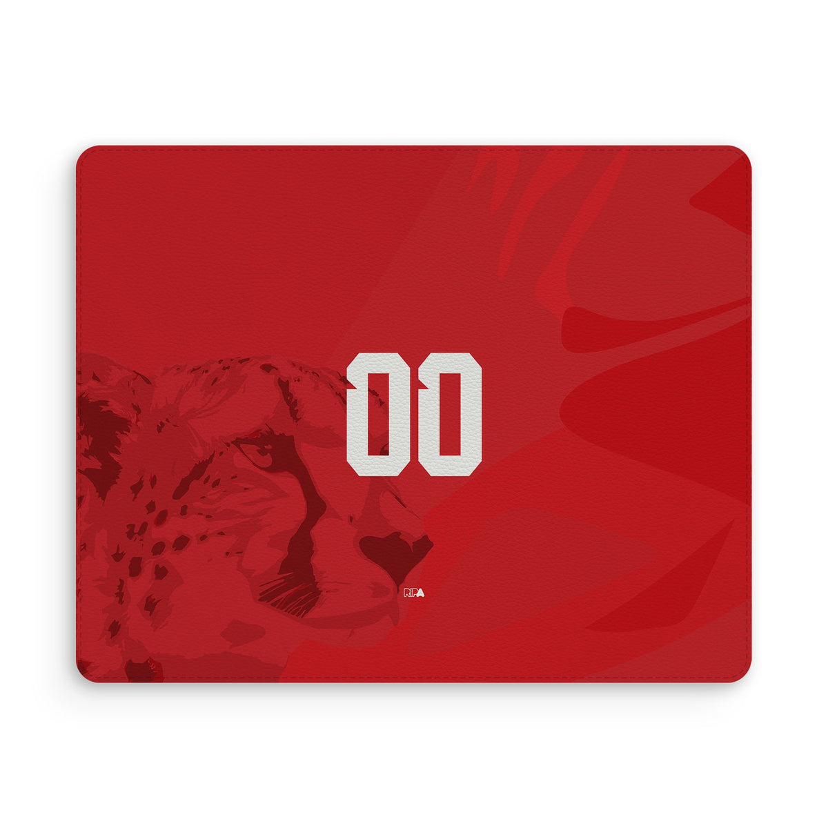 Mouse pad with the Iran 2026 Away football shirt design by RIPA Football