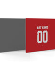 Mouse pad with the Iran 2026 Away football shirt design by RIPA Football