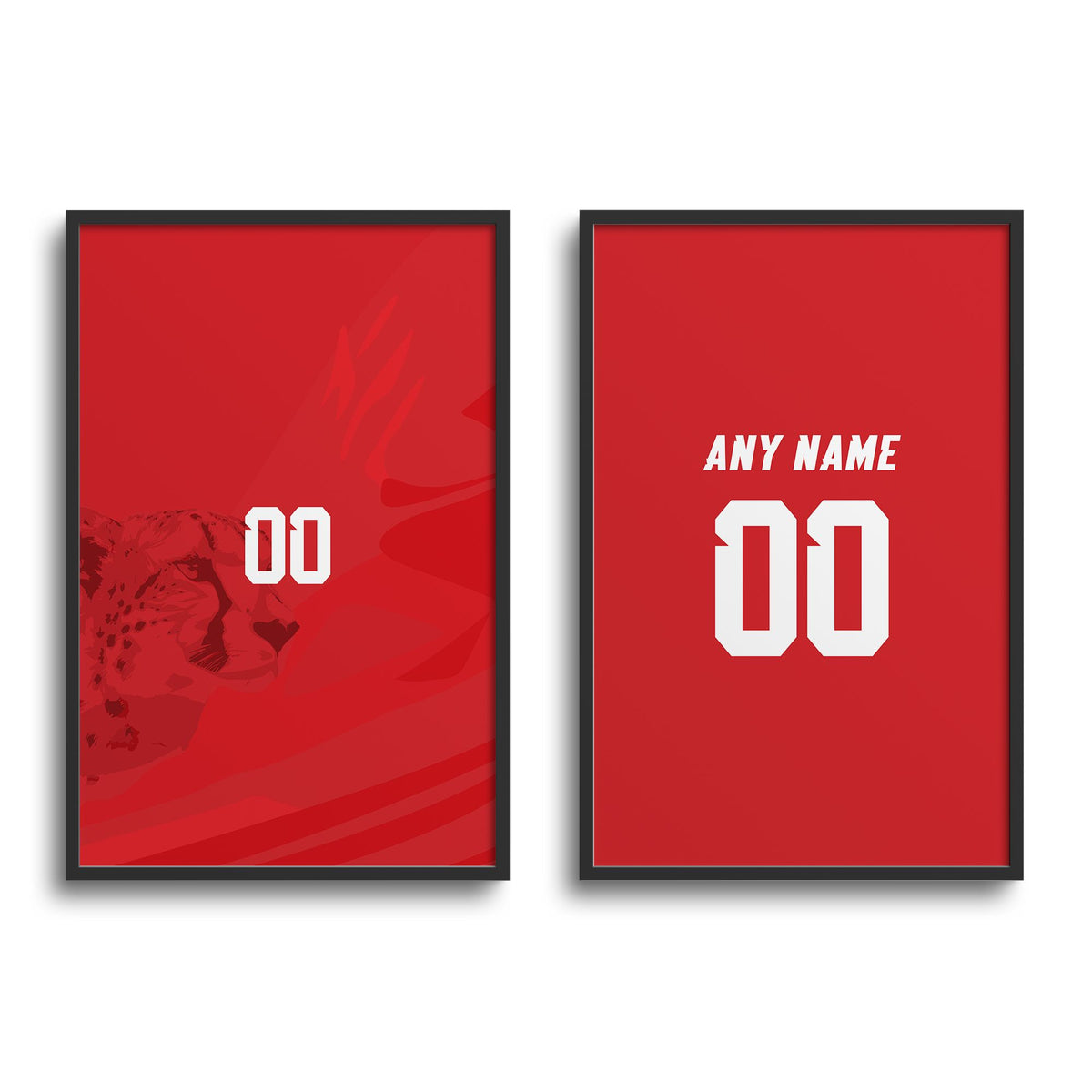 Print with the Iran 2026 Away football shirt design by RIPA Football