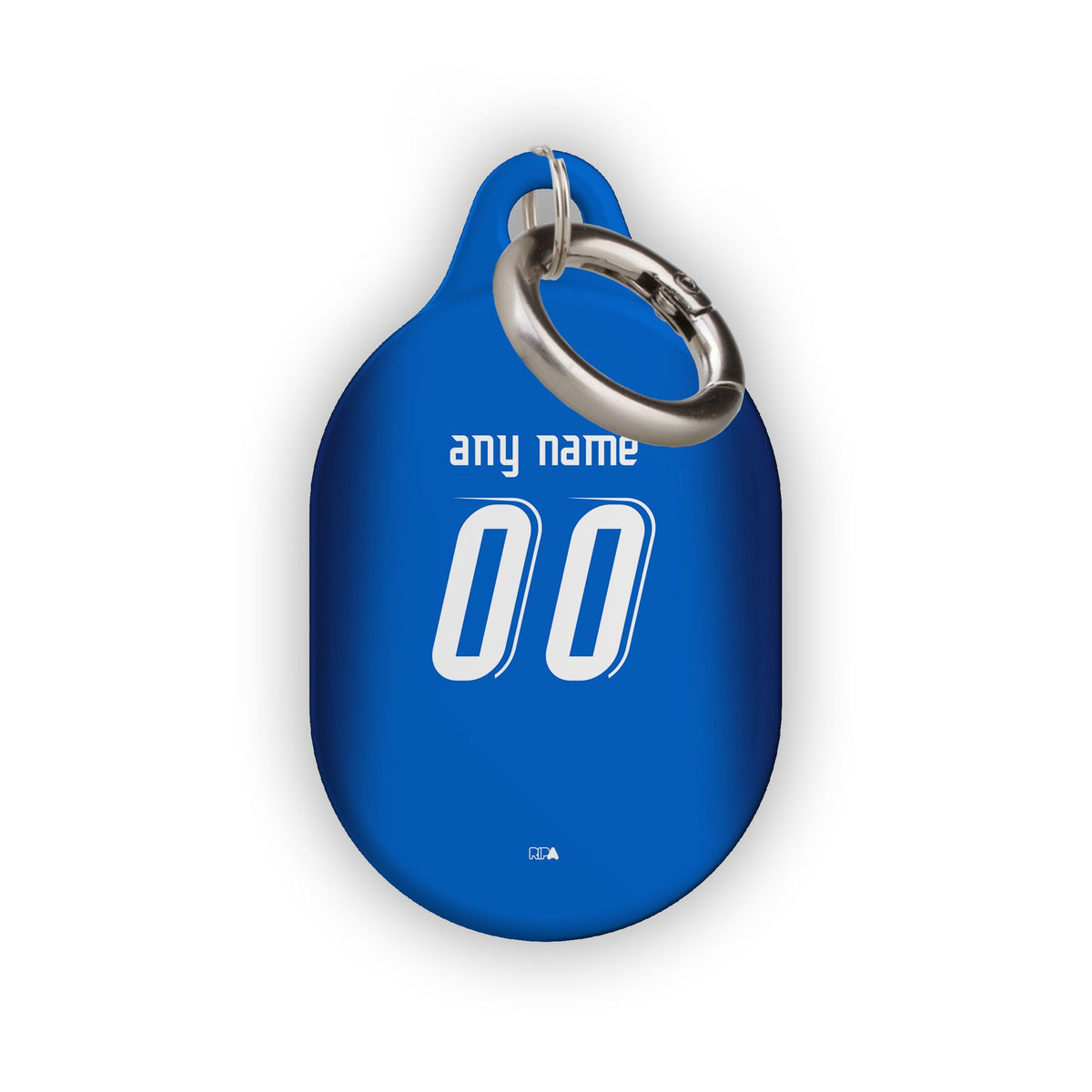 AirTag holder with the Italy 2006 Home football shirt design by RIPA Football
