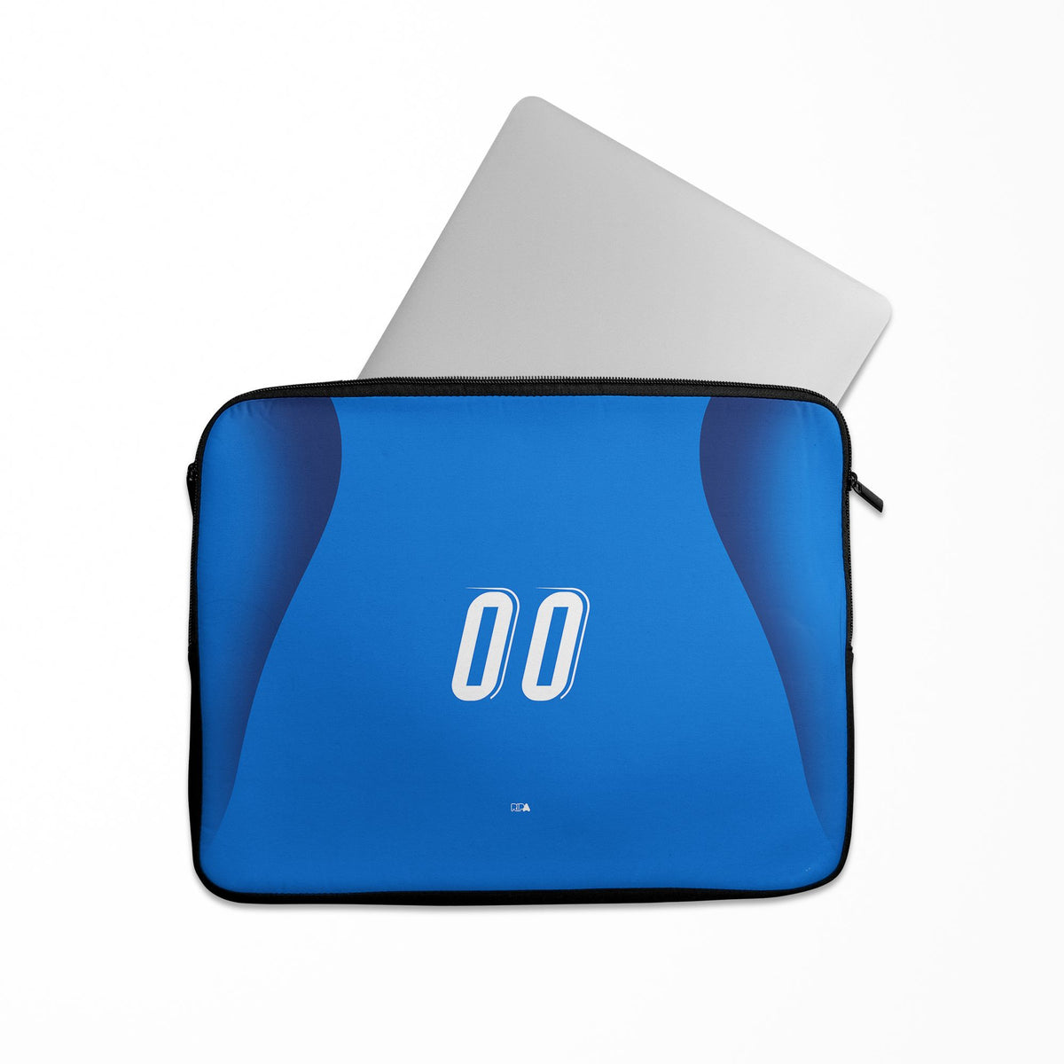 Laptop sleeve with the Italy 2006 Home football shirt design by RIPA Football