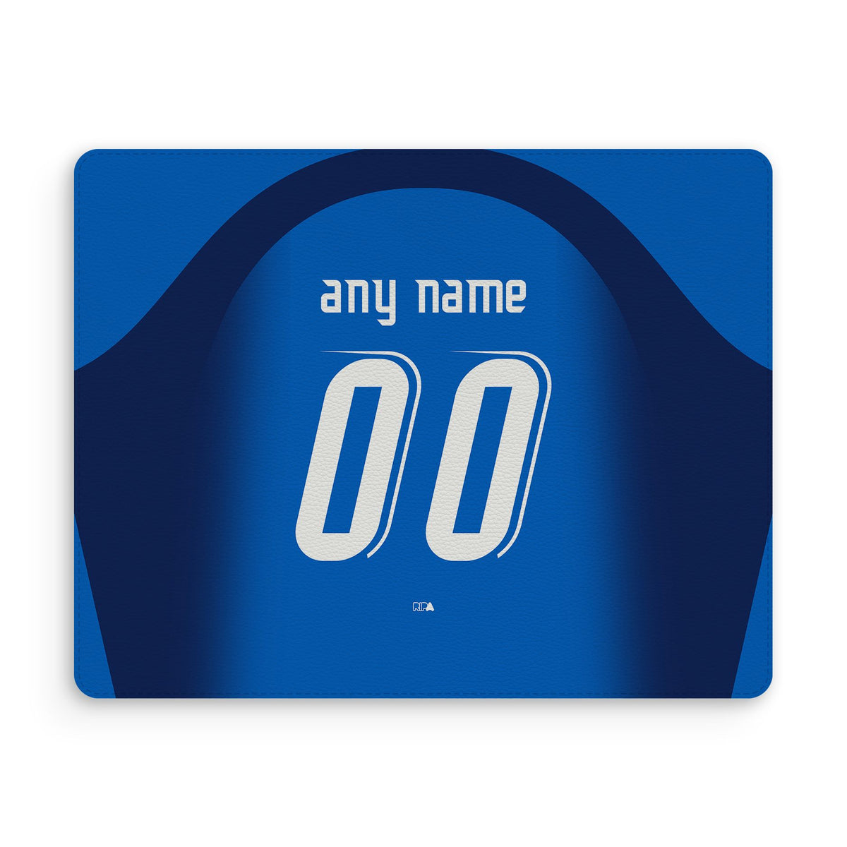 Mouse pad with the Italy 2006 Home football shirt design by RIPA Football