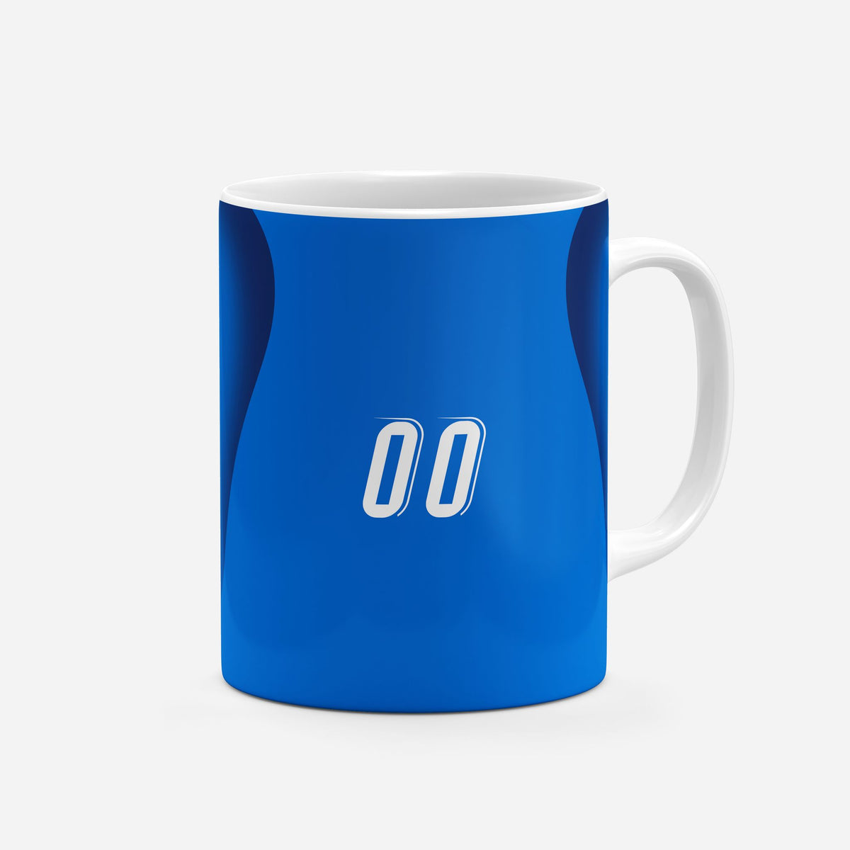 Mug with the Italy 2006 Home football shirt design by RIPA Football