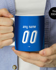 Mug with the Italy 2006 Home football shirt design by RIPA Football