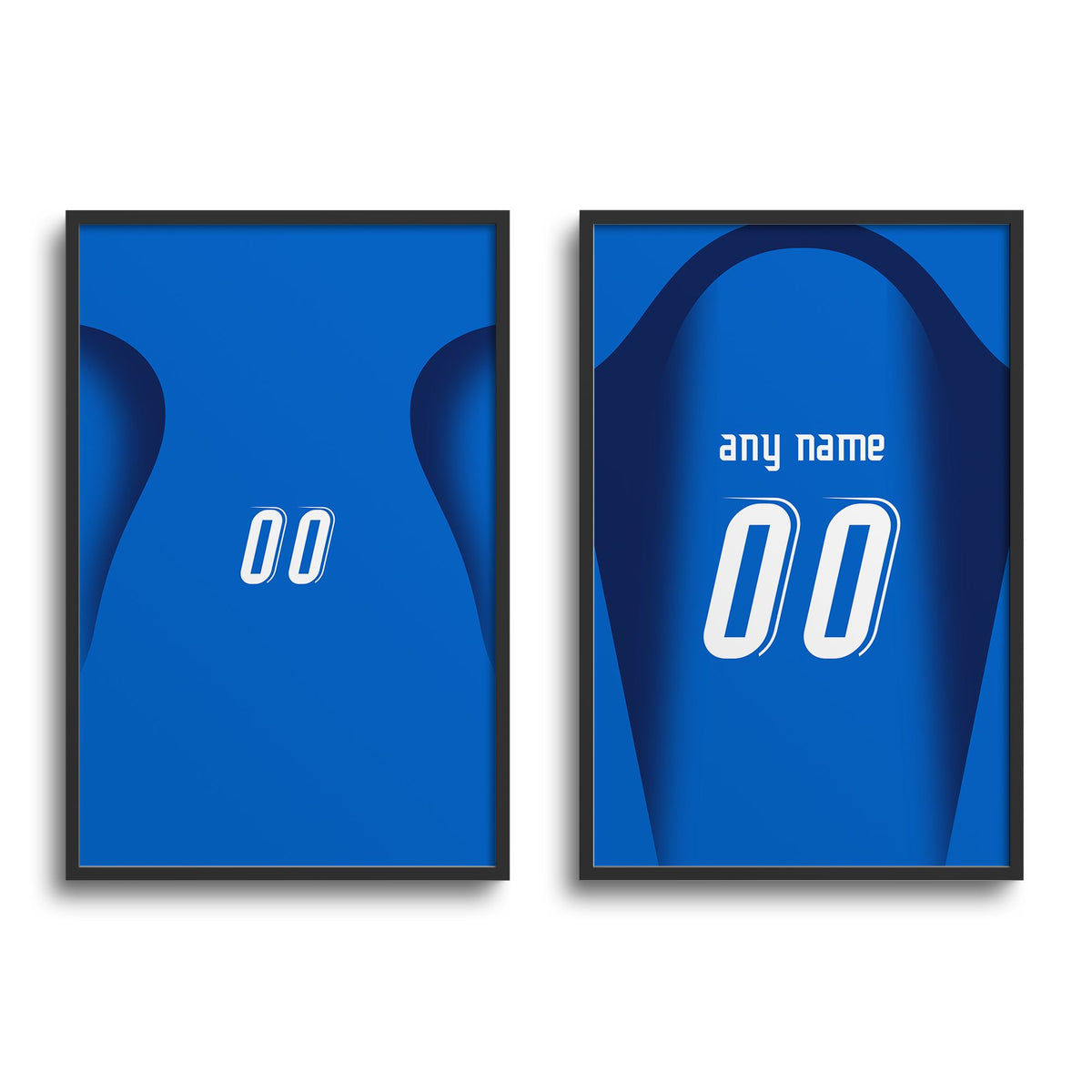Print with the Italy 2006 Home football shirt design by RIPA Football