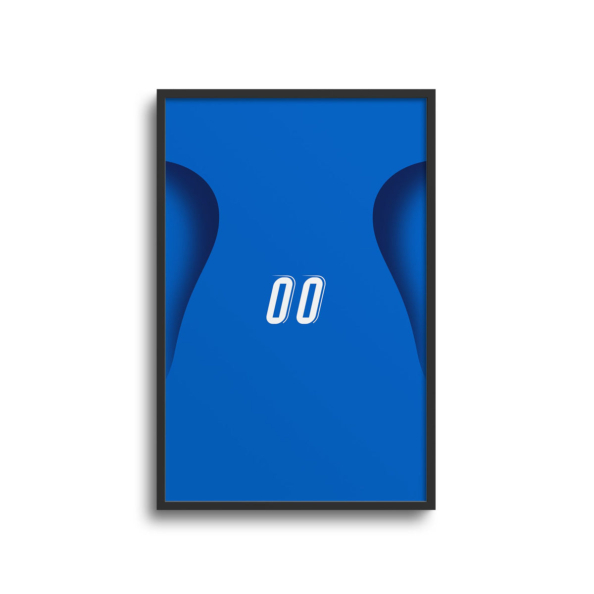 Print with the Italy 2006 Home football shirt design by RIPA Football