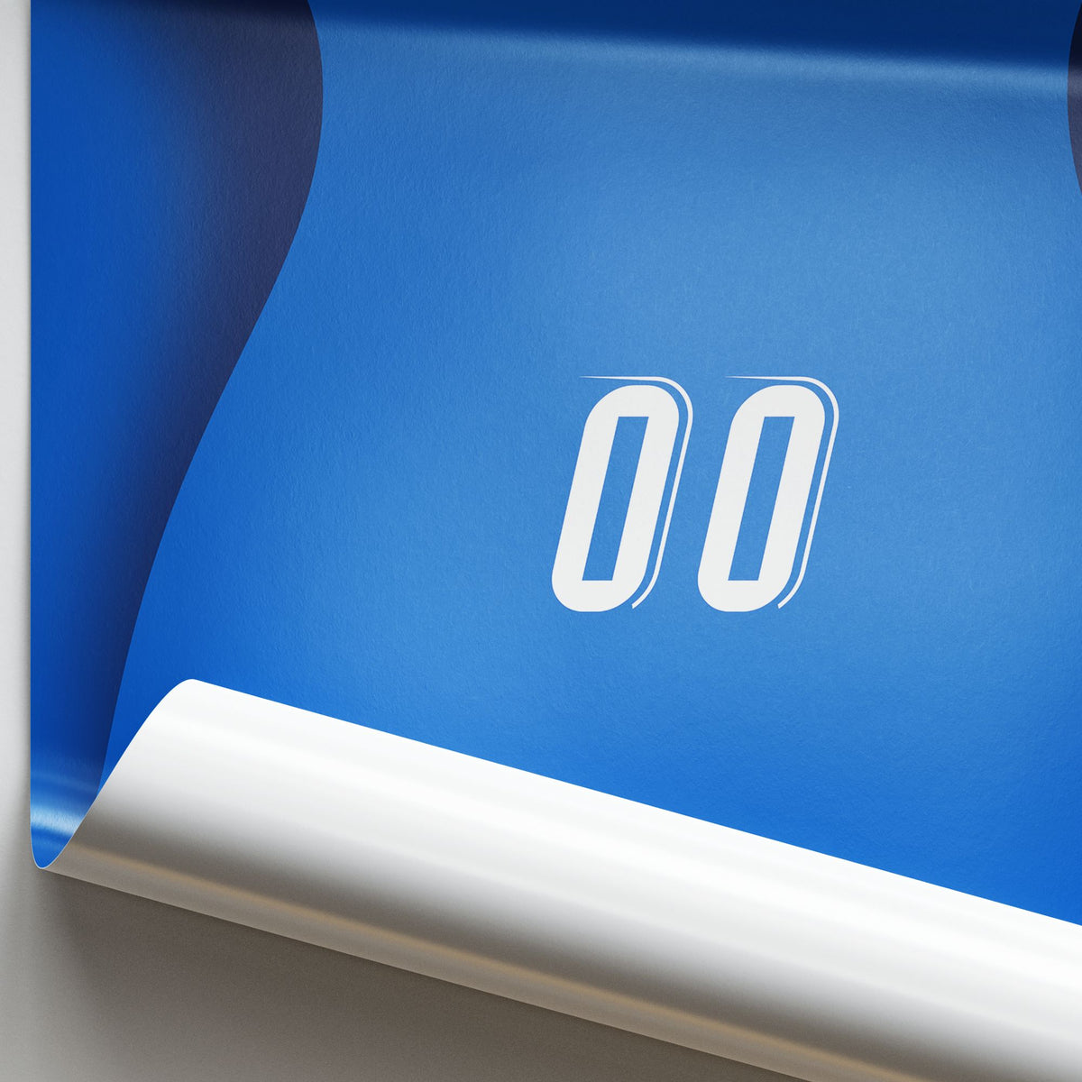 Print with the Italy 2006 Home football shirt design by RIPA Football