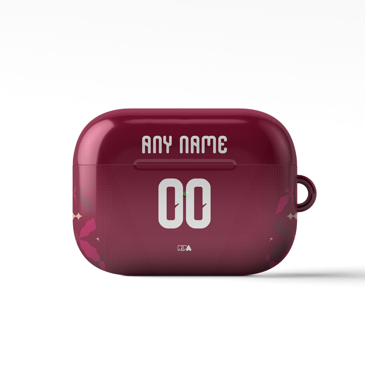 AirPods case with the Italy 2026 Goalkeeper football shirt design by RIPA Football