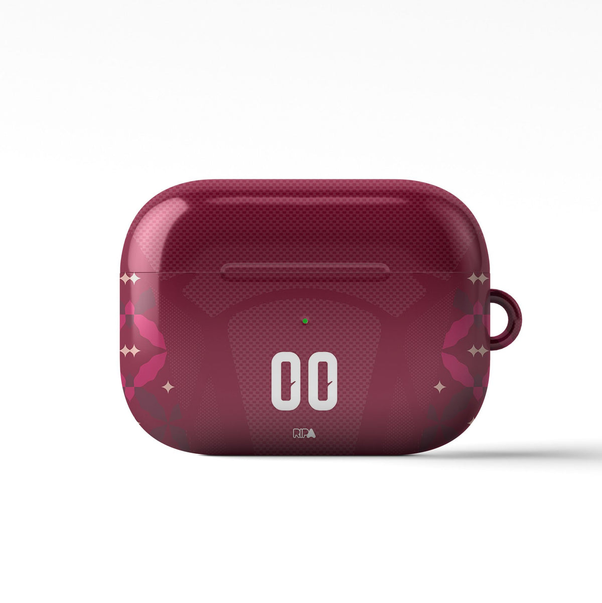 AirPods case with the Italy 2026 Goalkeeper football shirt design by RIPA Football