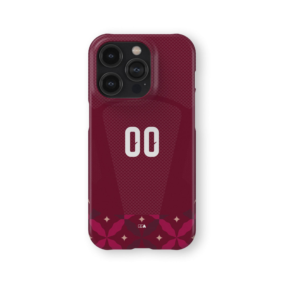 Phone case with the Italy 2026 Goalkeeper football shirt design by RIPA Football