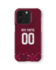 Phone case with the Italy 2026 Goalkeeper football shirt design by RIPA Football