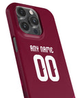 Phone case with the Italy 2026 Goalkeeper football shirt design by RIPA Football