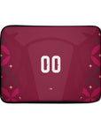 Laptop sleeve with the Italy 2026 Goalkeeper football shirt design by RIPA Football
