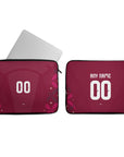 Laptop sleeve with the Italy 2026 Goalkeeper football shirt design by RIPA Football