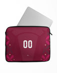 Laptop sleeve with the Italy 2026 Goalkeeper football shirt design by RIPA Football
