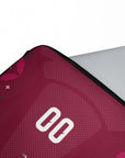 Laptop sleeve with the Italy 2026 Goalkeeper football shirt design by RIPA Football
