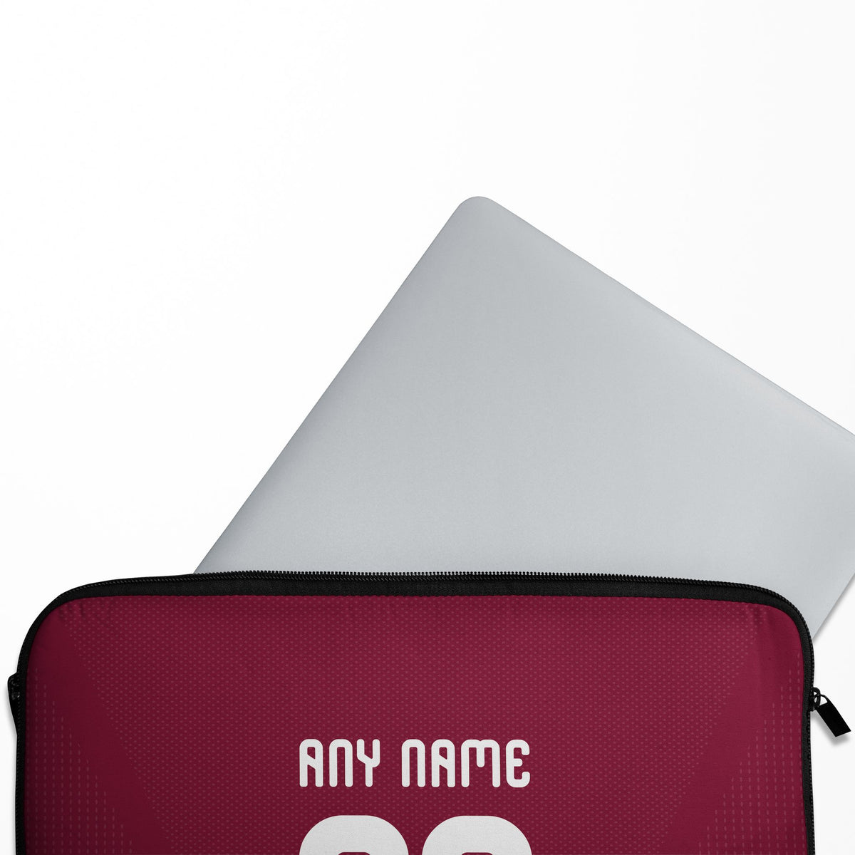 Laptop sleeve with the Italy 2026 Goalkeeper football shirt design by RIPA Football