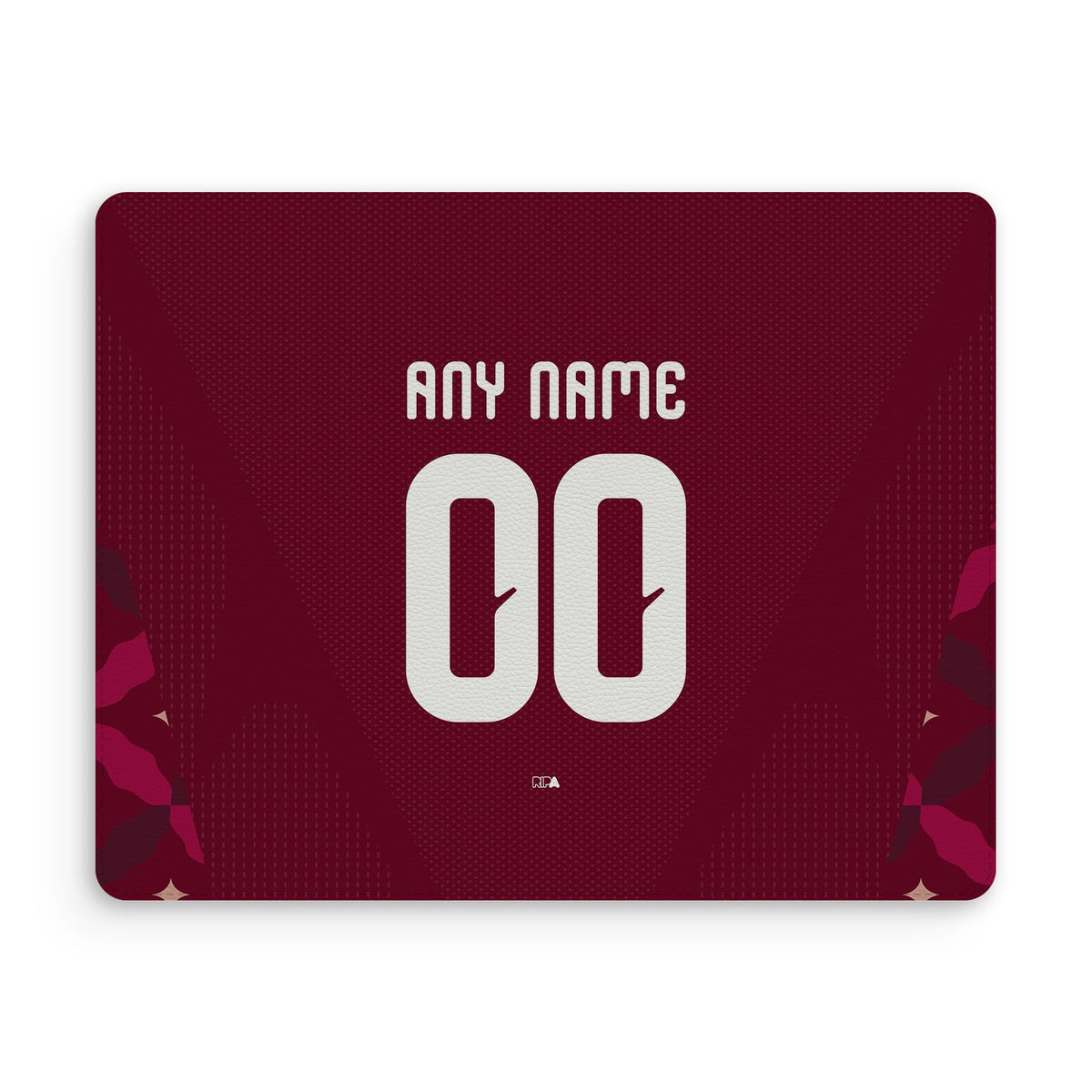 Mouse pad with the Italy 2026 Goalkeeper football shirt design by RIPA Football