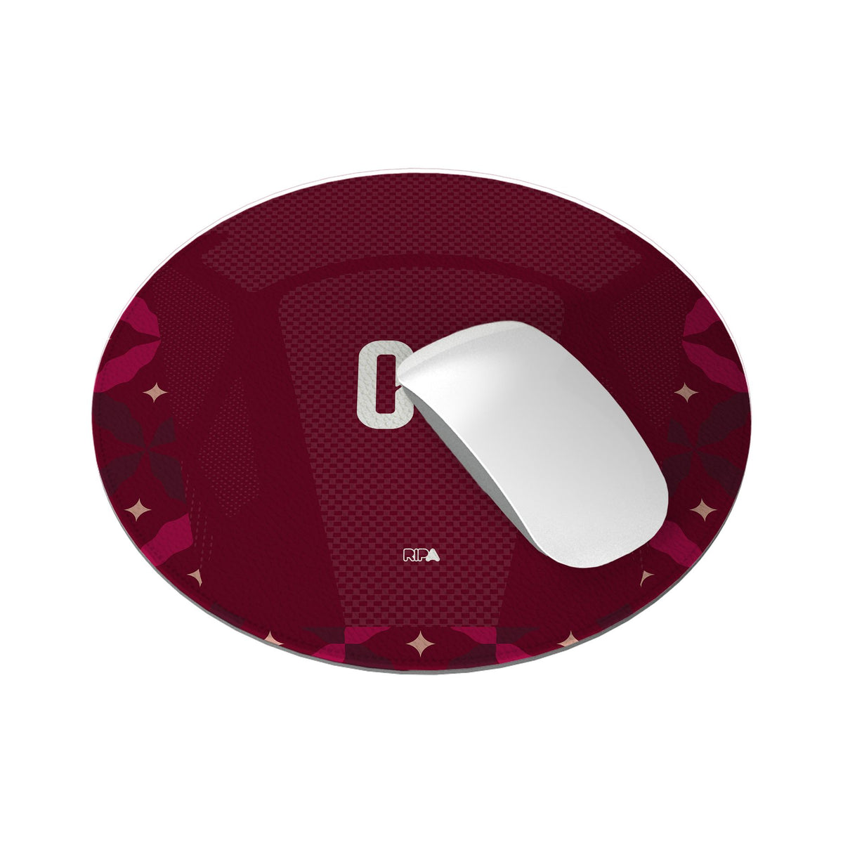 Mouse pad with the Italy 2026 Goalkeeper football shirt design by RIPA Football