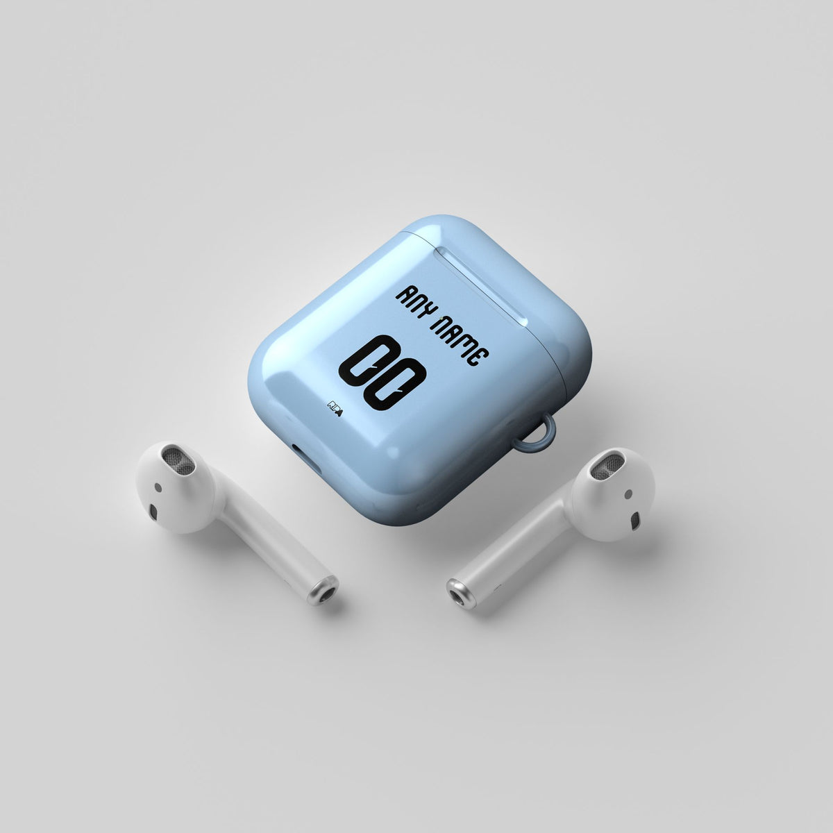 AirPods case with the Japan 2026 Training football shirt design by RIPA Football