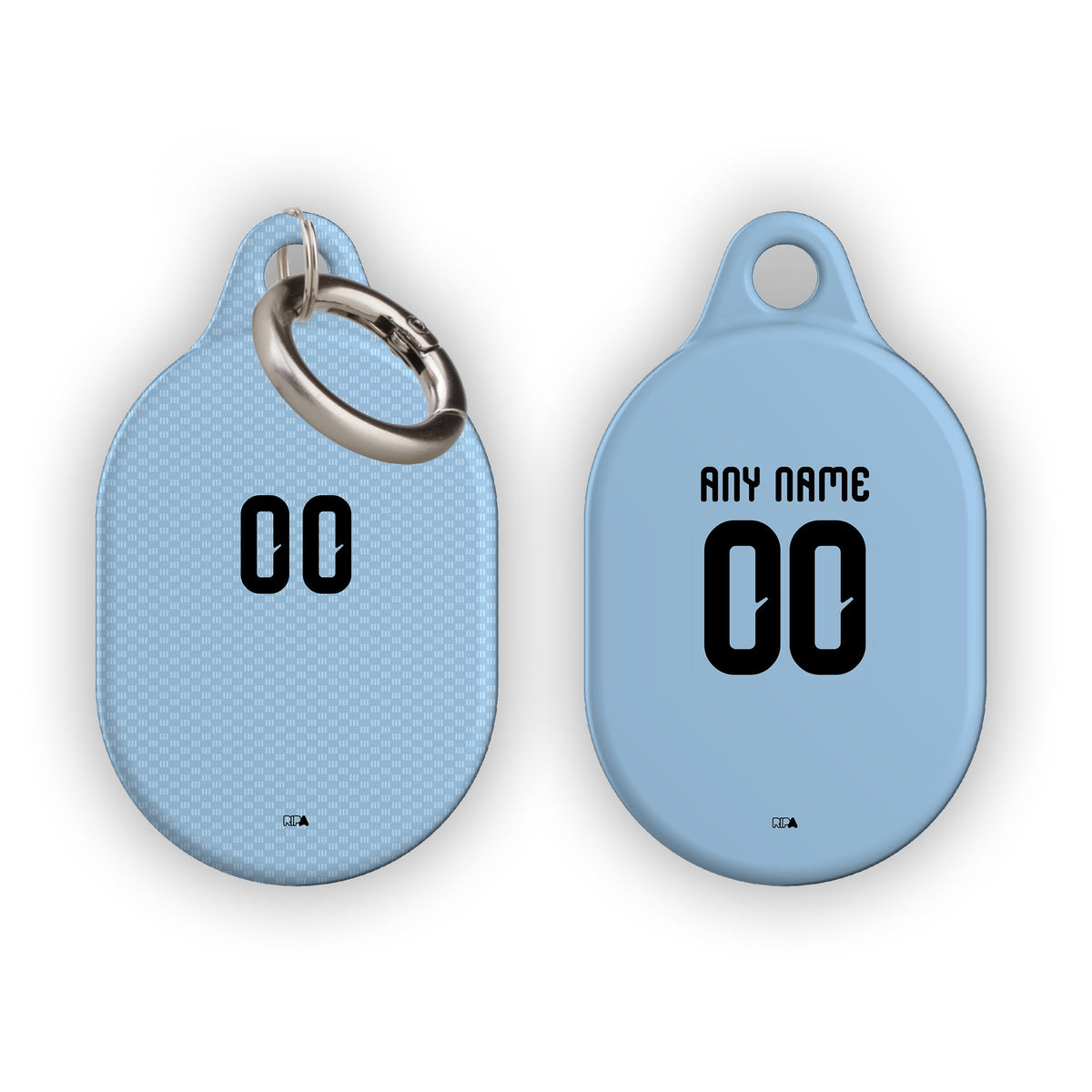 AirTag holder with the Japan 2026 Training football shirt design by RIPA Football