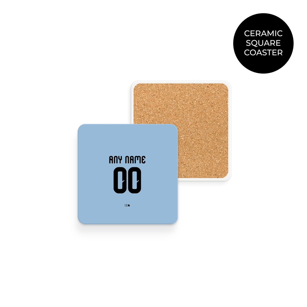 Coaster with the Japan 2026 Training football shirt design by RIPA Football