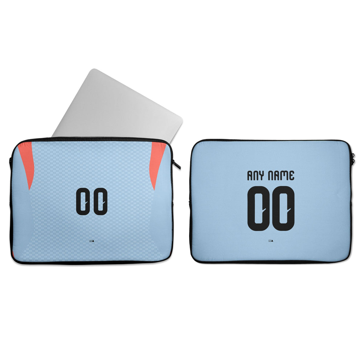 Laptop sleeve with the Japan 2026 Training football shirt design by RIPA Football