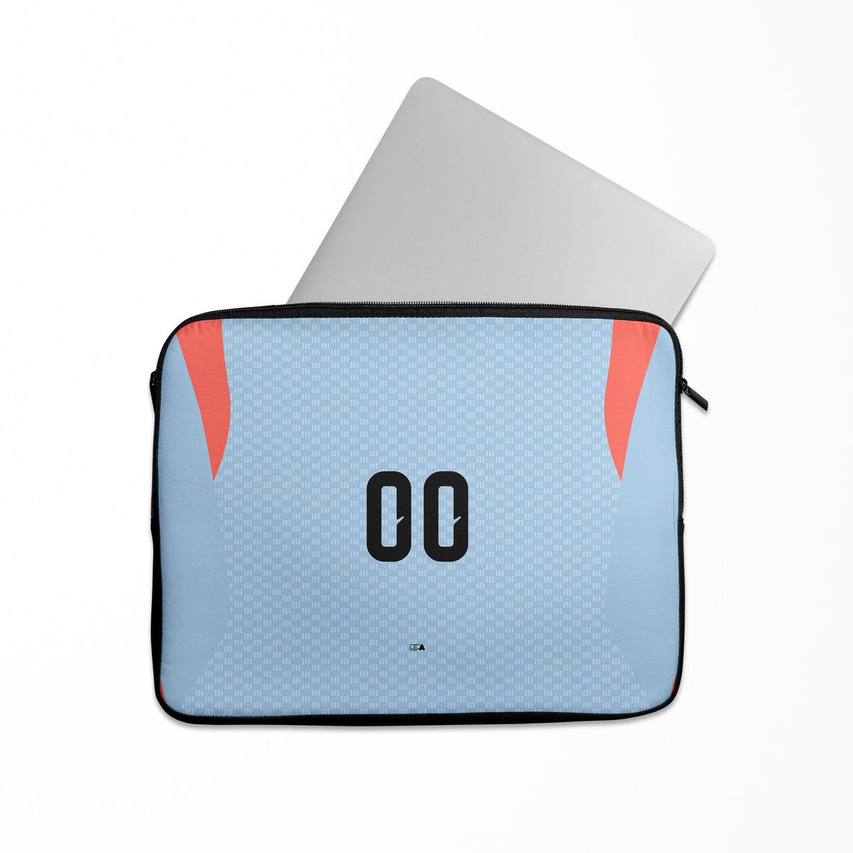 Laptop sleeve with the Japan 2026 Training football shirt design by RIPA Football