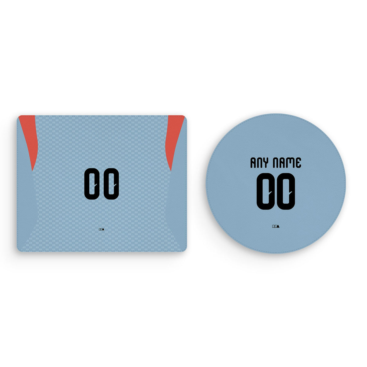Mouse pad with the Japan 2026 Training football shirt design by RIPA Football